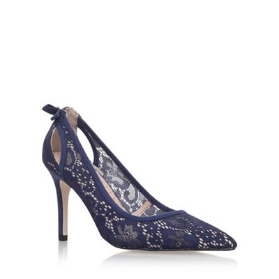 Miss KG Blue 'Sayde' high heel court shoes